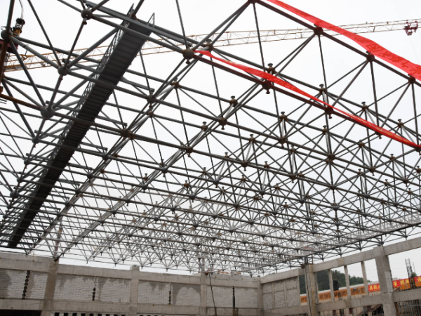 泰兴加气站网架