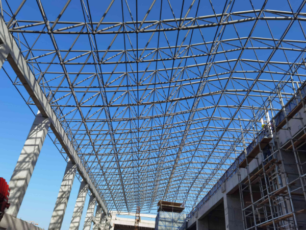 泰兴网架加工工艺如何保证质量?